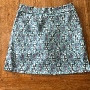 Vineyard Vines Skort Women’s Size XSmall Blue Mosaic